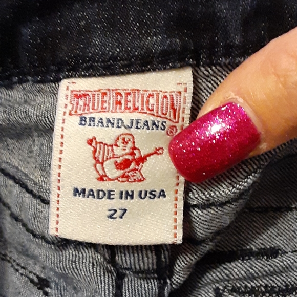 True Religion seqiun pockets skinny size 27 - Picture 6 of 9